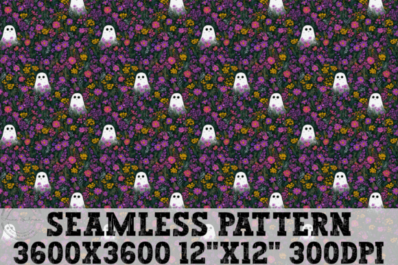 Ghosts in Flowers: Premium Graphics & Illustrations