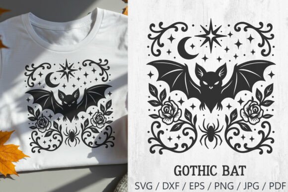 Gothic Bat Graphics: A Crafter's Review