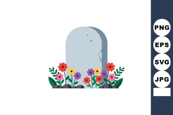 Gravestone with Flowers: A Designer's Review