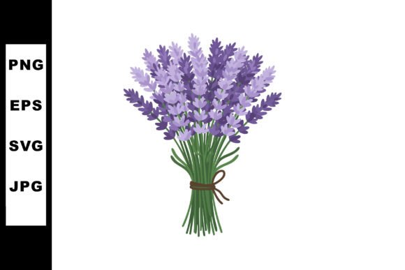 Lavender Bouquet Graphics & Illustrations Review